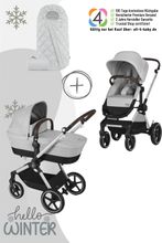 Cybex EOS Lux Kinderwagen (2-in-1 Kinderwagen) inkl. Snogga 2.0 Fußsack