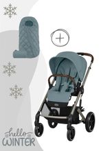 Cybex Balios S Lux Kinderwagen inkl. Snogga 2.0 Fußsack