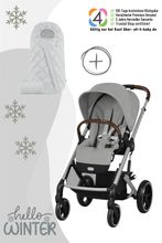Cybex Balios S Lux Kinderwagen inkl. Snogga 2.0 Fußsack