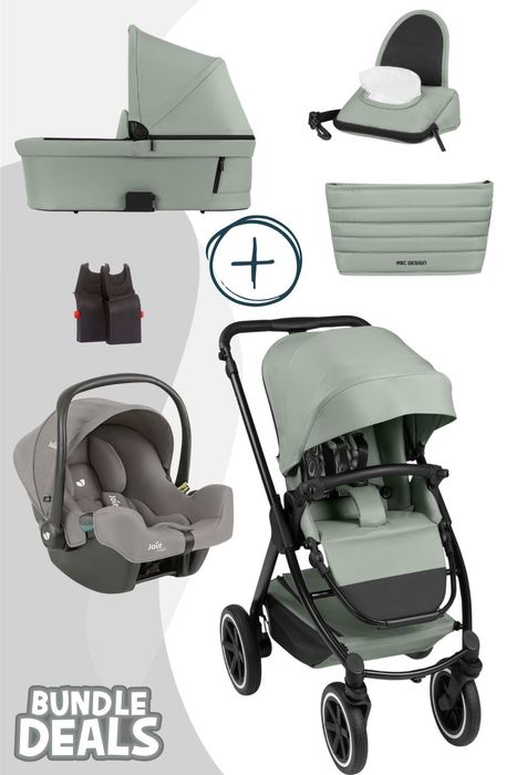 ABC Design Samba 2 All in One Set / Samba 2 4-in-1 Set inkl. Joie i-Snug 2