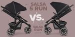 ABC Design Salsa 5 Run Sportkinderwagen inkl. Babywanne