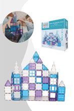 Cleverclixx Mega-Eiskristall-Bausatz | 180 Teile / Magnetsteinbausatz