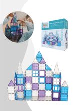 Cleverclixx Mega-Eiskristall-Bausatz | 180 Teile / Magnetsteinbausatz