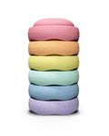 tiSsi® Balance Board Set inkl. Stapelstein 6er Set Rainbow Pastel