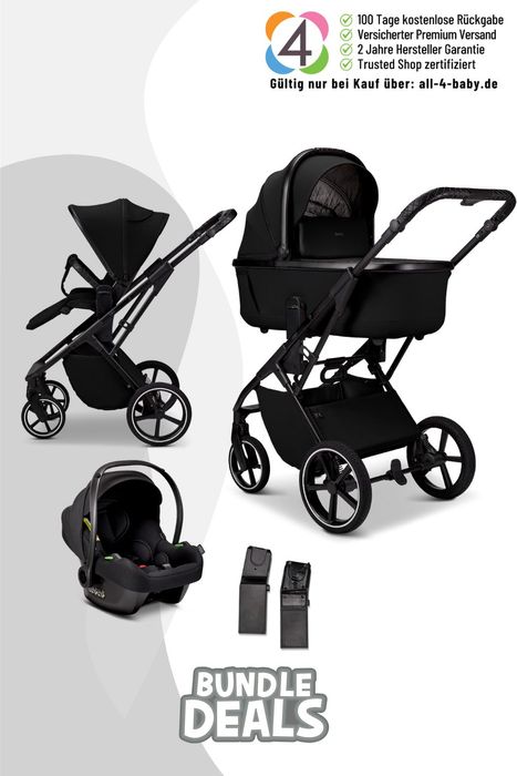 Moon Ciao Kombikinderwagen Set 3in1 inkl. Cosmo 2.0 Babyschale