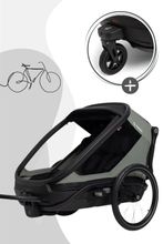 Outback Next Fahrradanhänger für 2 Kinder