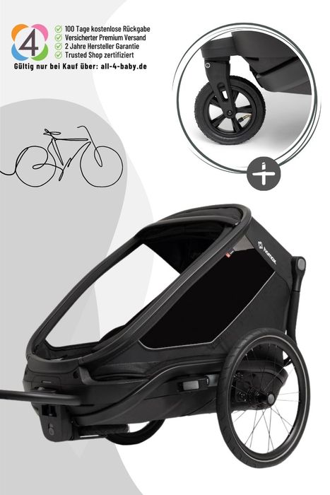 Outback Next Fahrradanhänger für 1 Kind