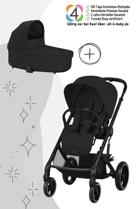 Cybex Balios S Lux Kinderwagen inkl. Babywanne / 2in1 Kombikinderwagen