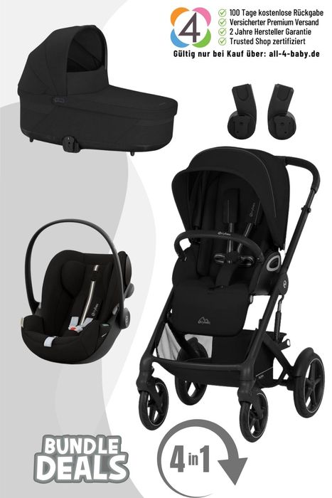 Cybex Talos S Lux Kinderwagen inkl. Babywanne und Cloud G - Kollektion 2026 /4in1 Set