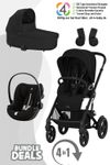 Cybex Talos S Lux Kinderwagen inkl. Babywanne und Cloud G - Kollektion 2026 /4in1 Set