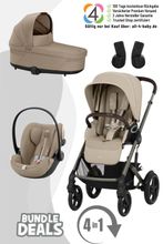 Cybex Talos S Lux Kinderwagen inkl. Babywanne und Cloud G - Kollektion 2026 /4in1 Set