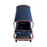 Wonderfold W4 Luxe Pro Kinderwagen für 4 Kinder / Bollerwagen Superman Edition