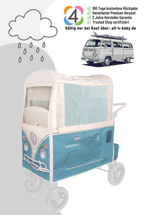 Wonderfold Wetterschutz VW4 KinderVan / Weather Cover