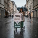 Wonderfold Wetterschutz VW2 KinderVan / Weather Cover