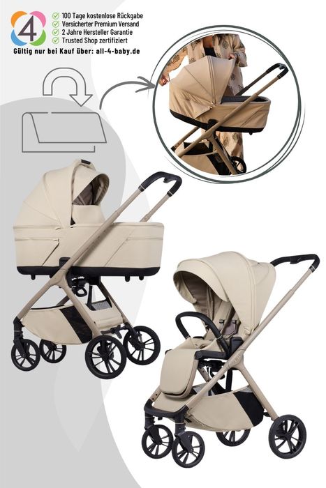Venicci Tila Kombikinderwagen / 2in1 Kinderwagen