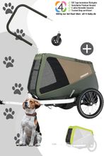 Croozer Dog Mikke Flex & Go Bundle (inkl. Buggyset und Regenverdeck)