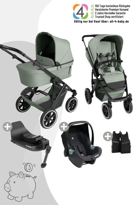 ABC Design Salsa 5 Air All in One Set + Isofix Base Root
