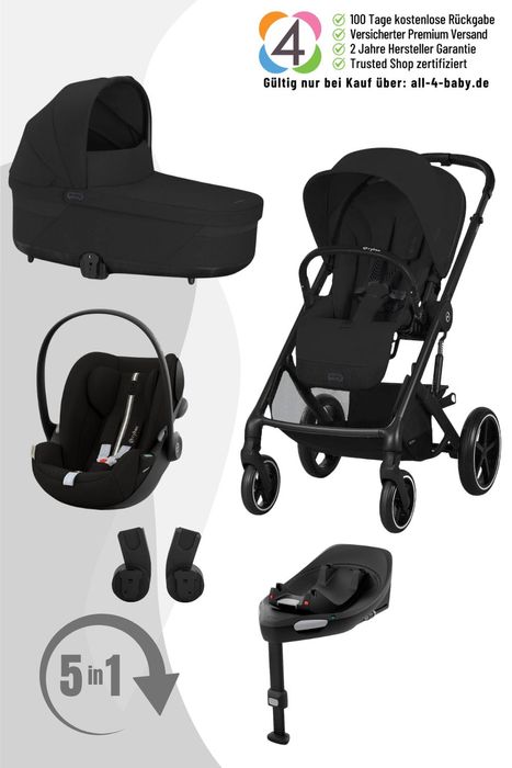 Cybex Balios S Lux Kinderwagen Travel-System Ease Plus M