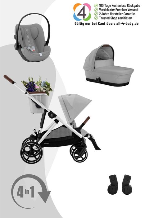 Cybex Gazelle S LUX Travel System - Essential S