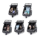 Croozer Yuuna Kid Modul Basic Sitz Bundle (Yuuna + 1 Basic Sitz)