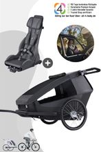 Croozer Yuuna Kid Modul Premium Sitz Bundle (Yuuna + 1 Premium Sitz)