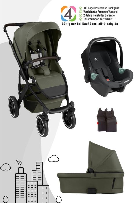 ABC Design Salsa 5 Air 3in1 inkl. Tulip Babyschale