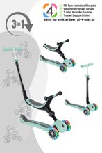 Globber Go-Up Foldable Lights 3-in-1 Kinderfahrzeug