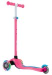 Globber Primo Plus Lights mit Leuchtrollen / 3-Wheels-Scooter