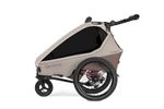 Qeridoo Kidgoo 1 Pro Gen 2 - Kinderfahrradanhänger für 1 Kind