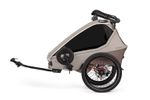 Qeridoo Kidgoo 1 Pro Gen 2 - Kinderfahrradanhänger für 1 Kind