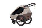 Qeridoo Kidgoo 1 Pro Gen 2 - Kinderfahrradanhänger für 1 Kind