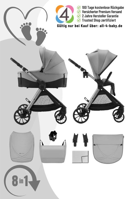 Kinderkraft VESTO 2 2in1 Kombikinderwagen