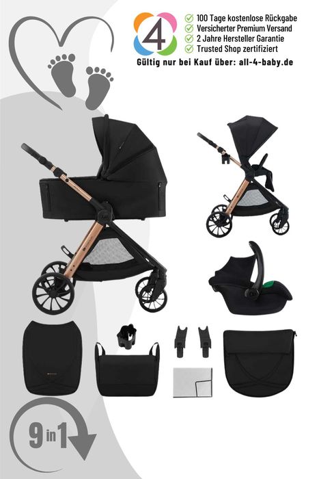 Kinderkraft VESTO 2 3in1 Kombikinderwagen