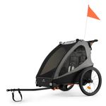 Kinderkraft Nava Walk 2in1 Fahrradanhänger für 2 Kinder