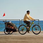 Kinderkraft Nava Walk 2in1 Fahrradanhänger für 2 Kinder