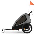 Kinderkraft Nava Walk 2in1 Fahrradanhänger für 2 Kinder