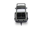 CROOZER Kid Ellma 2in1 Kinderfahrradanhänger inkl. Babysitz - Farbe: Moos Green /Graphite Blue