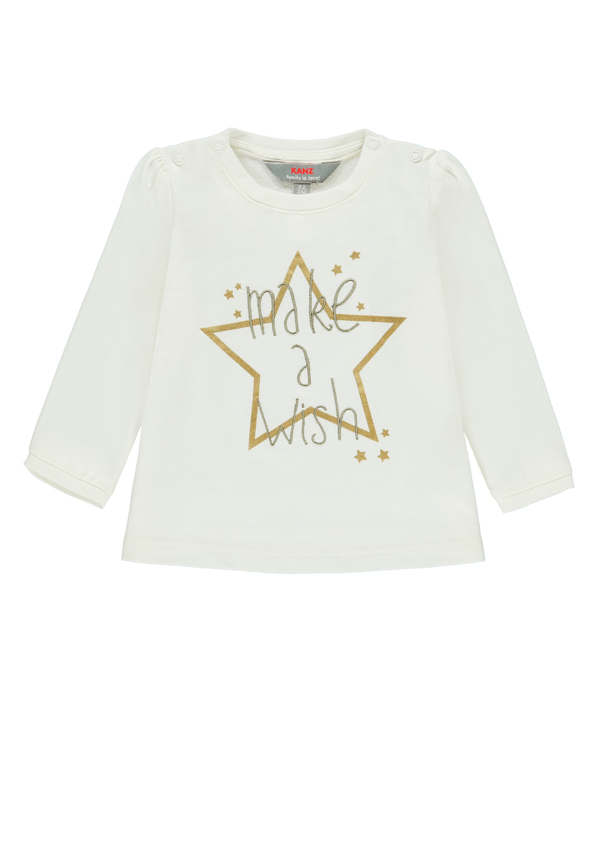 68-92 Pullover T-Shirt neu Kanz Baby Kinder Mädchen Langarmshirt Gr