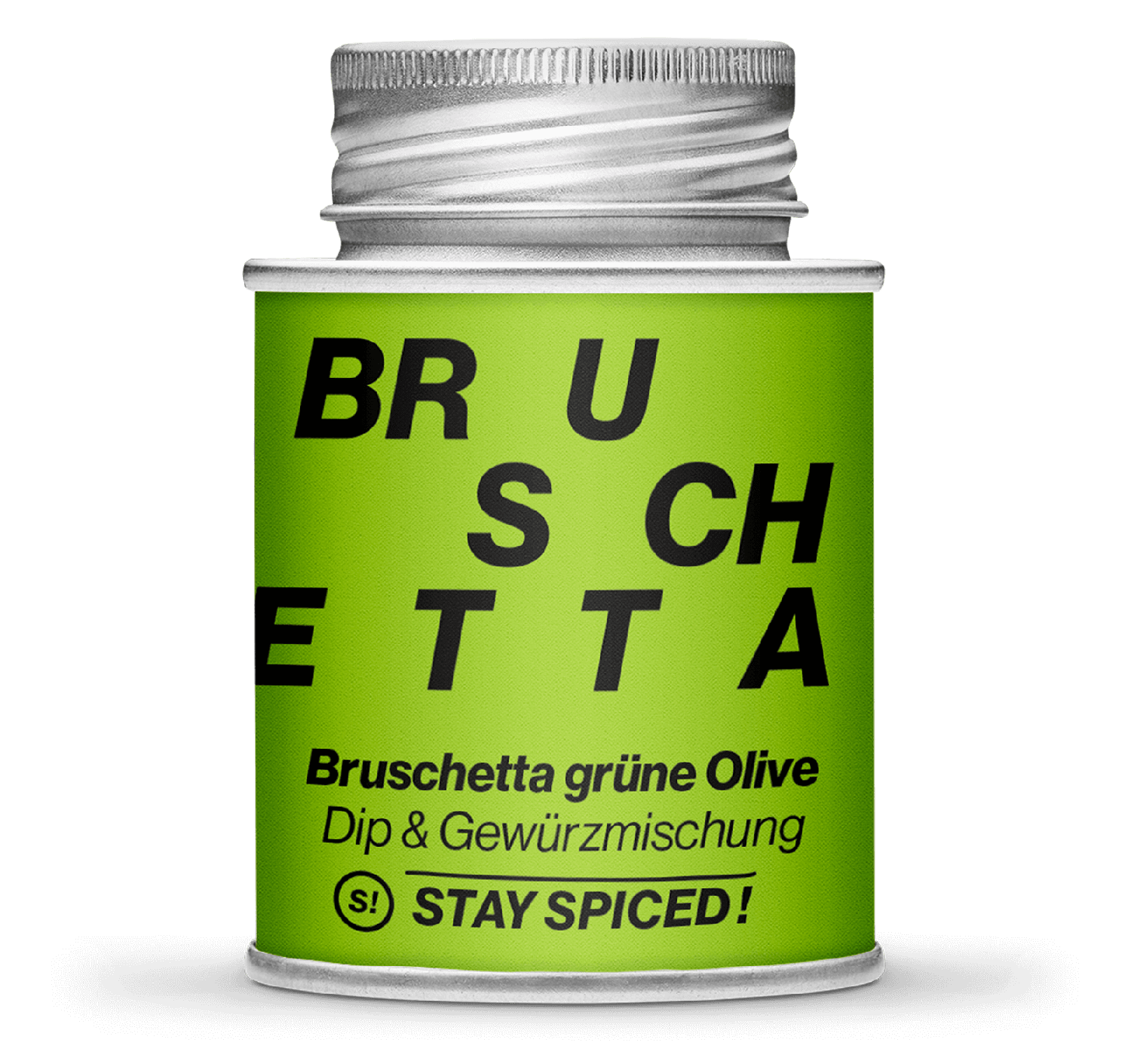 Bruschetta grüne Olive 170ml Schraubdose | 4faltshop