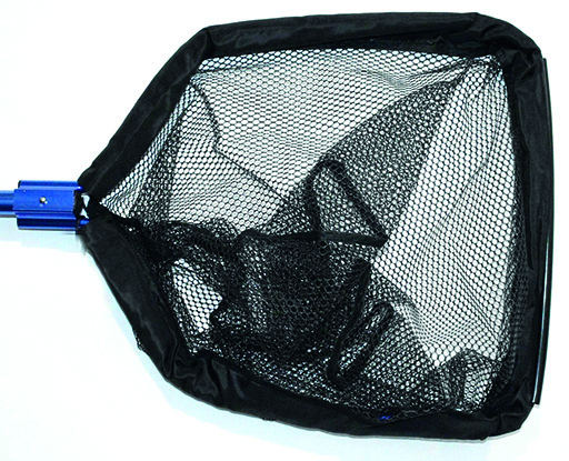 Bodenkescher eckig 40cm x 40cm, 25 cm tief Unique Koi