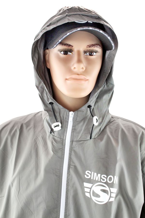 Simson Retro Windjacke Herren - Lässiger Windbreaker Mit Kapuze In XS-5XL