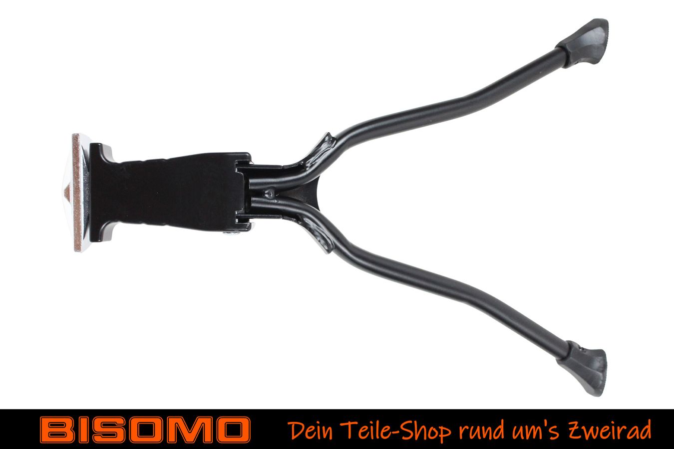 Fahrradstnder, Zweibeinstnder, Doppelstnder Fahrrad 24 26 27 28 Zoll  universal, 360 x 260 x 75mm, bis 40kg, Metall Schwarz | Bisomo.de