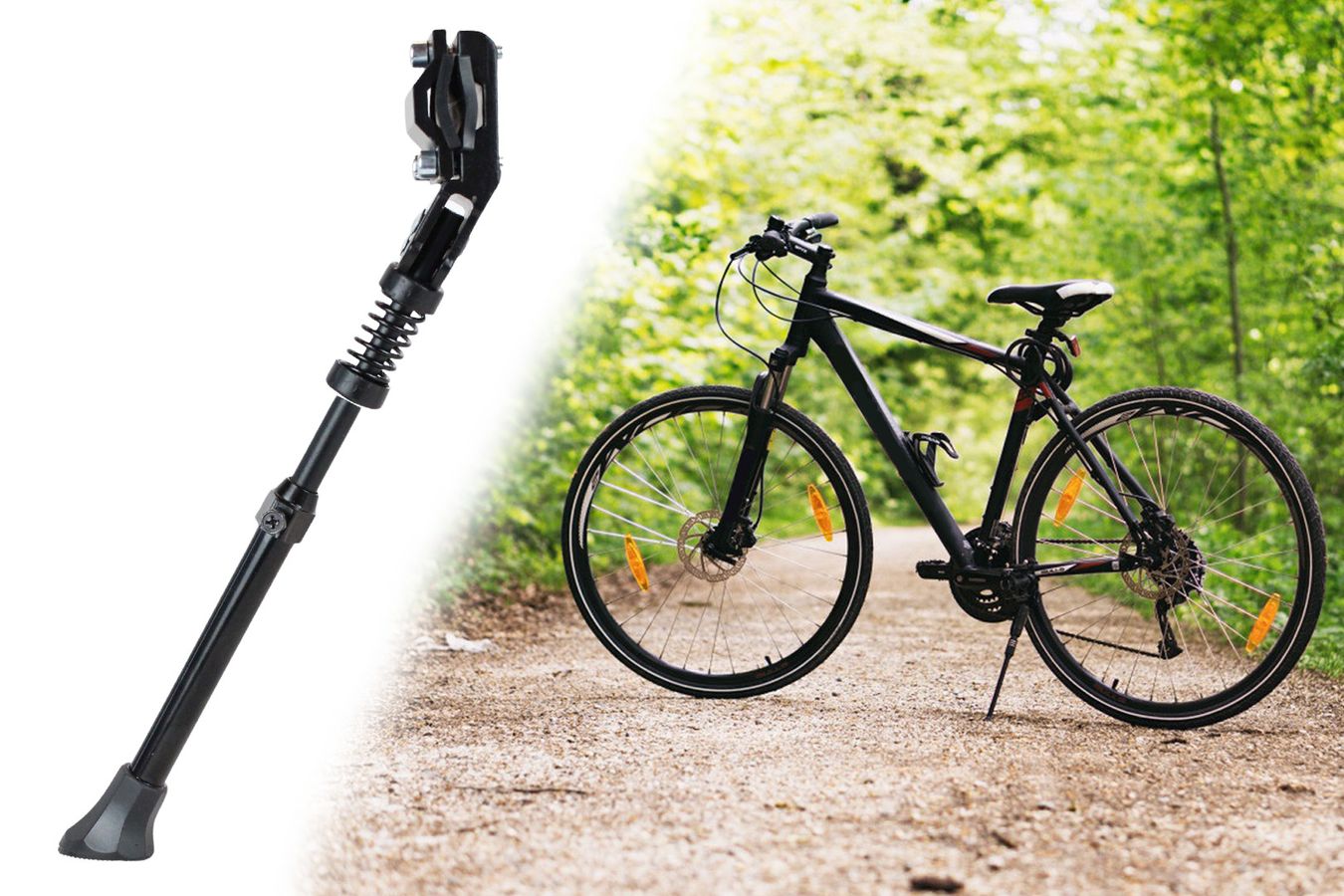 Fahrradstnder 16 18 20 24 26 27 28 Zoll Fahrrad Stnder verstellbar  Rahmenmontage Heck Aluminium | Bisomo.de