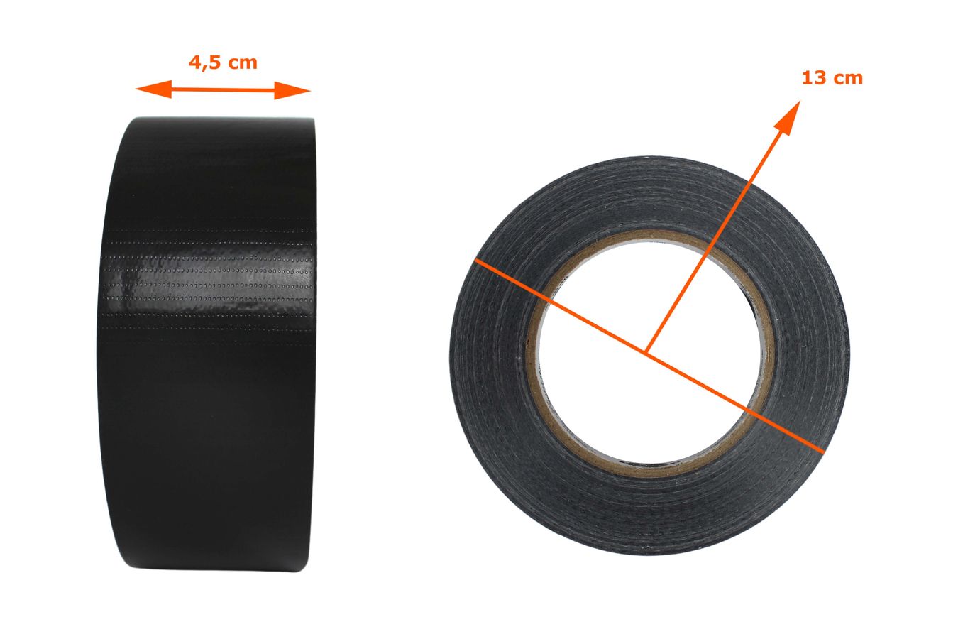 Panzertape 3 Rollen - 48mm X 54m Wasserdichtes Gewebeband