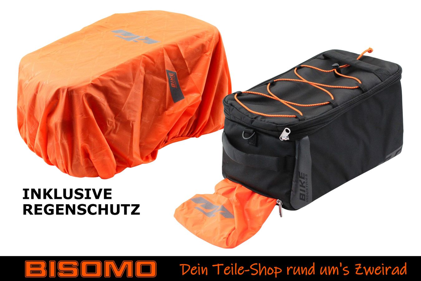 Fahrradtasche Gepcktrger KTM 14L Snap-It 2.0 Adapter, Fahrrad  Gepcktrgertasche Sport Trunk Bag, Racktime, 34 x 19 x 27cm, mit  Schultergurt | Bisomo.de