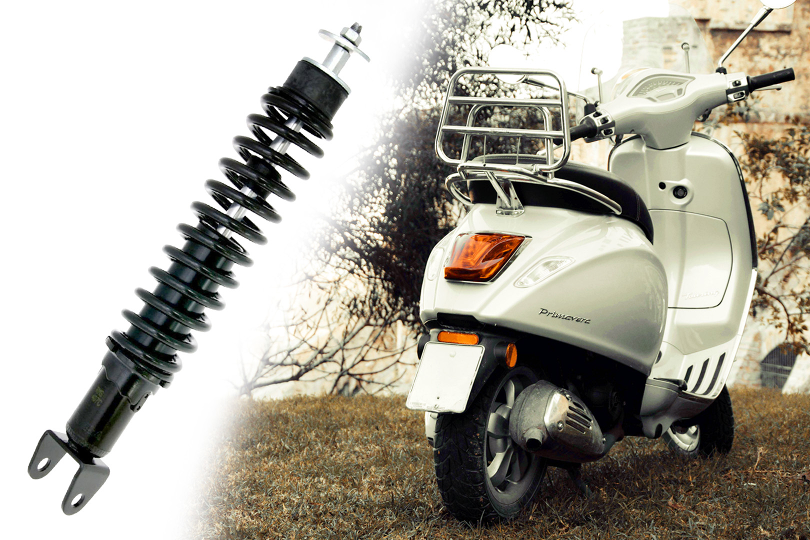 HINTERER MONO STOSSDÄMPFER YSS PIAGGIO NRG 50 RST MC2 1998 OE302-285T