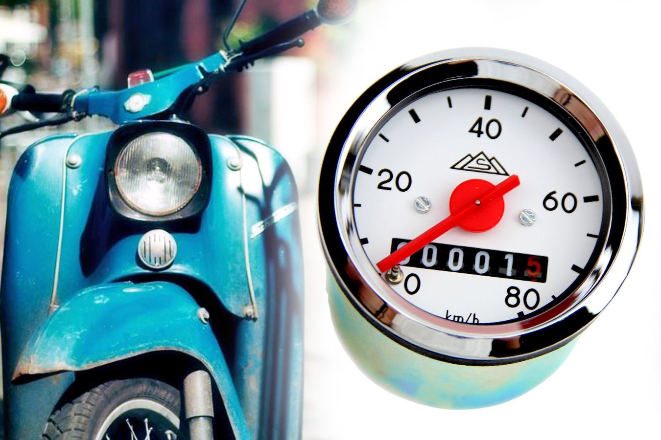 Tachowelle VDO 850 Mm 85 Cm Hercules Zündapp Kreidler Puch Mofa Moped