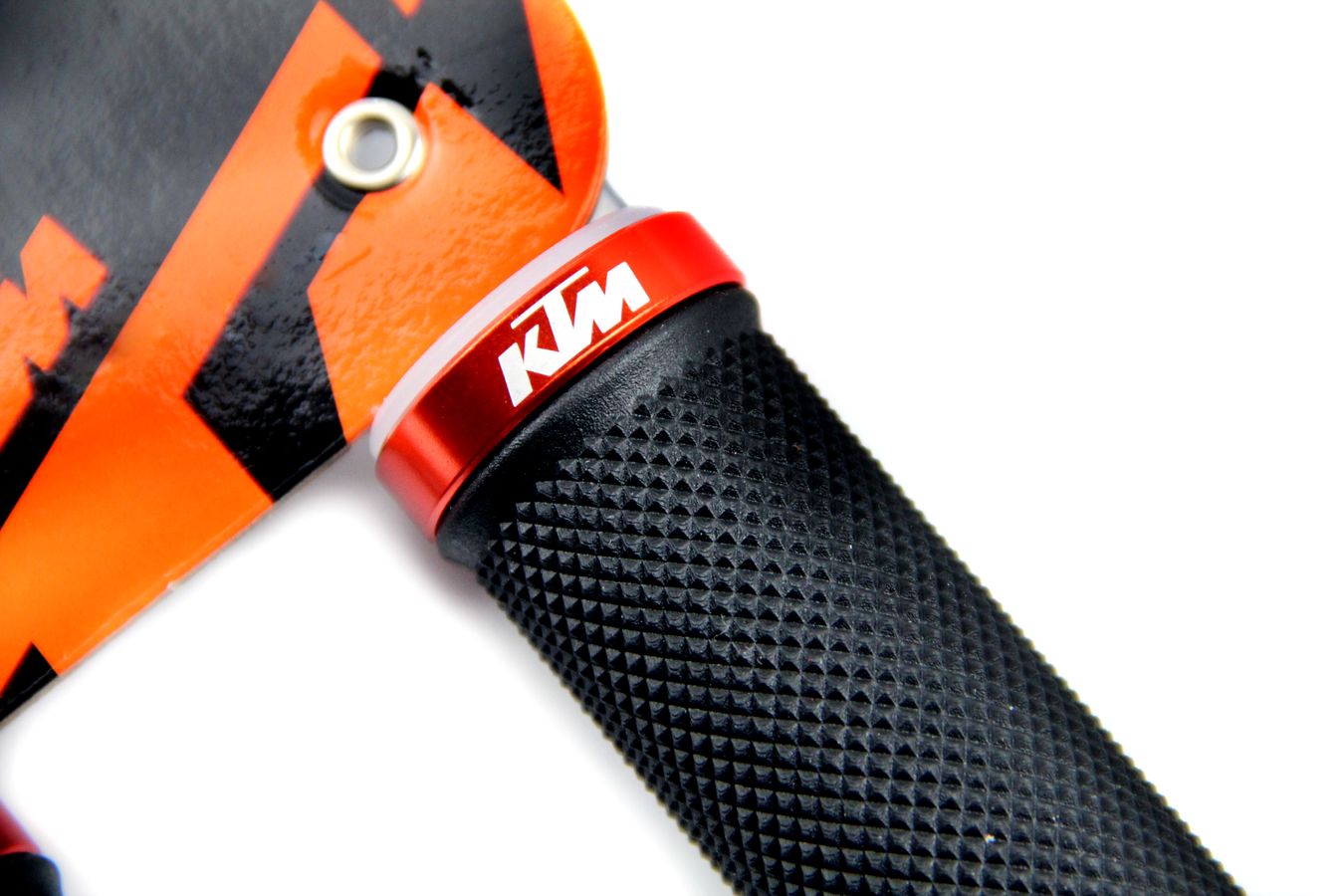 KTM Fahrrad Griffe Ergo Grip Lock Neu Schwarz Ergon Produktbild-Vorschau 9