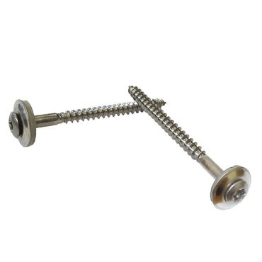 mit Linsenkopf Torx A2 incl 1000 St Dielenschrauben Edelstahl 3,2x25 mm Bit