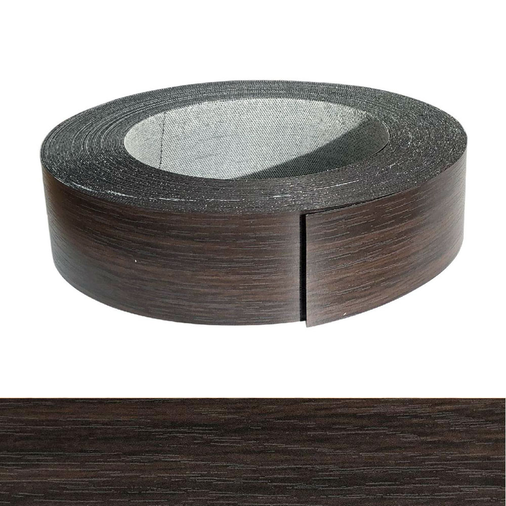 Kantenumleimer Melamin 22mm - 50m Rolle In Esche Schwarz